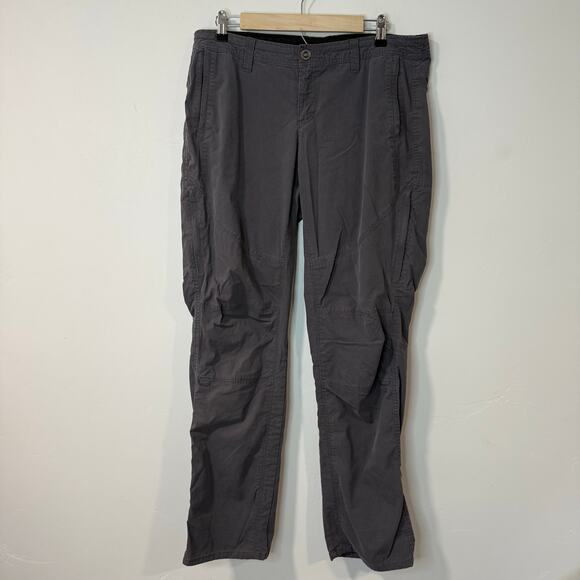 Kuhl Women's Pants Spire Roll Up Hiking Trail Outdoor Lightweight Gray 14 Reg - Picture 1 of 10